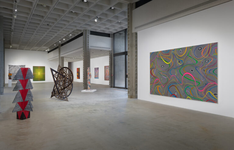 Caption: Installation view of Step & Repeat Courtesy of Los Angeles Municipal Art Gallery at Barnsdall Park Photo credit: Robert Wedemeyer