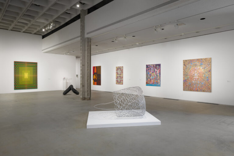 Caption: Installation view of Step & Repeat Courtesy of Los Angeles Municipal Art Gallery at Barnsdall Park Photo credit: Robert Wedemeyer