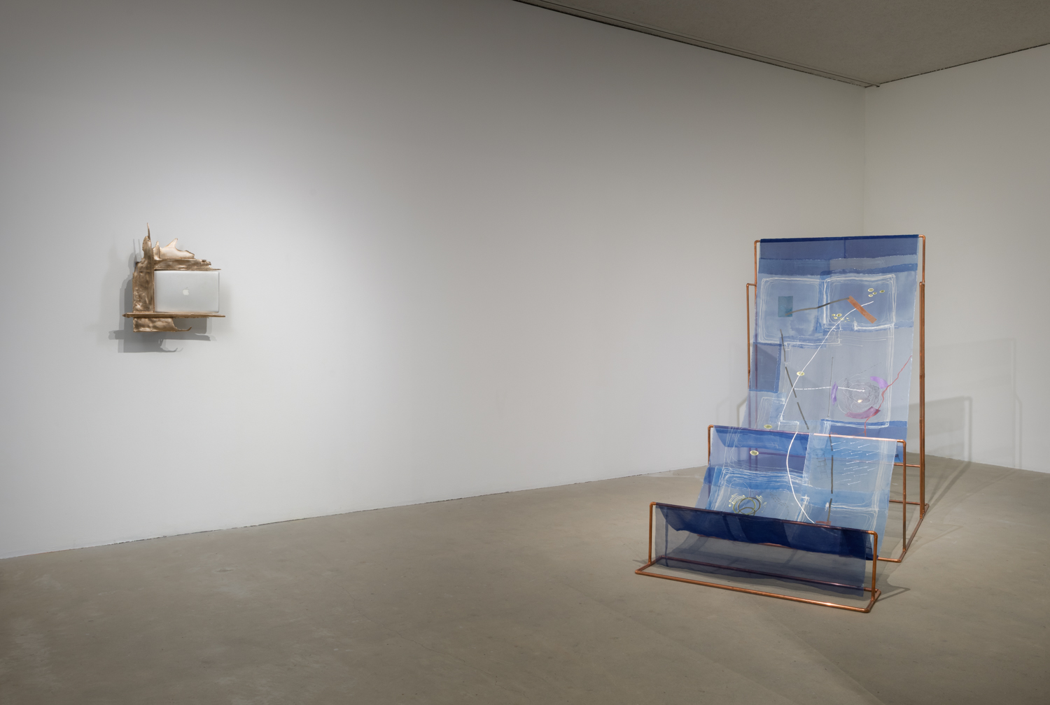 Installation view of Heavy Metal, Courtesy of the Los Angeles Municipal Art Gallery, photo by Robert Wedemeyer