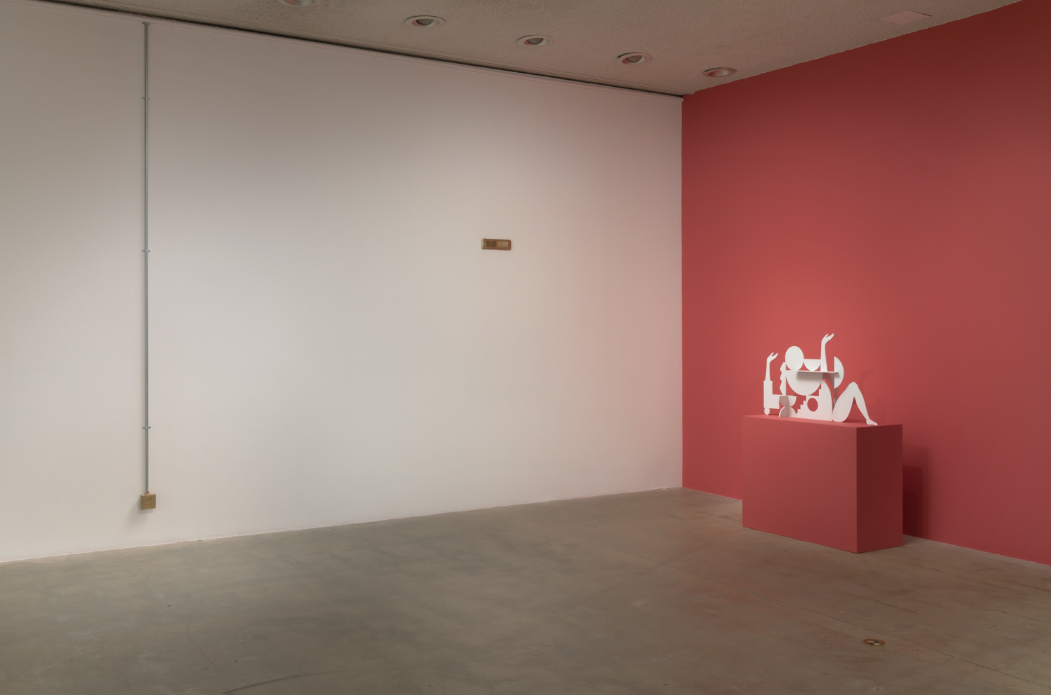 Installation view of Heavy Metal, Courtesy of the Los Angeles Municipal Art Gallery, photo by Robert Wedemeyer