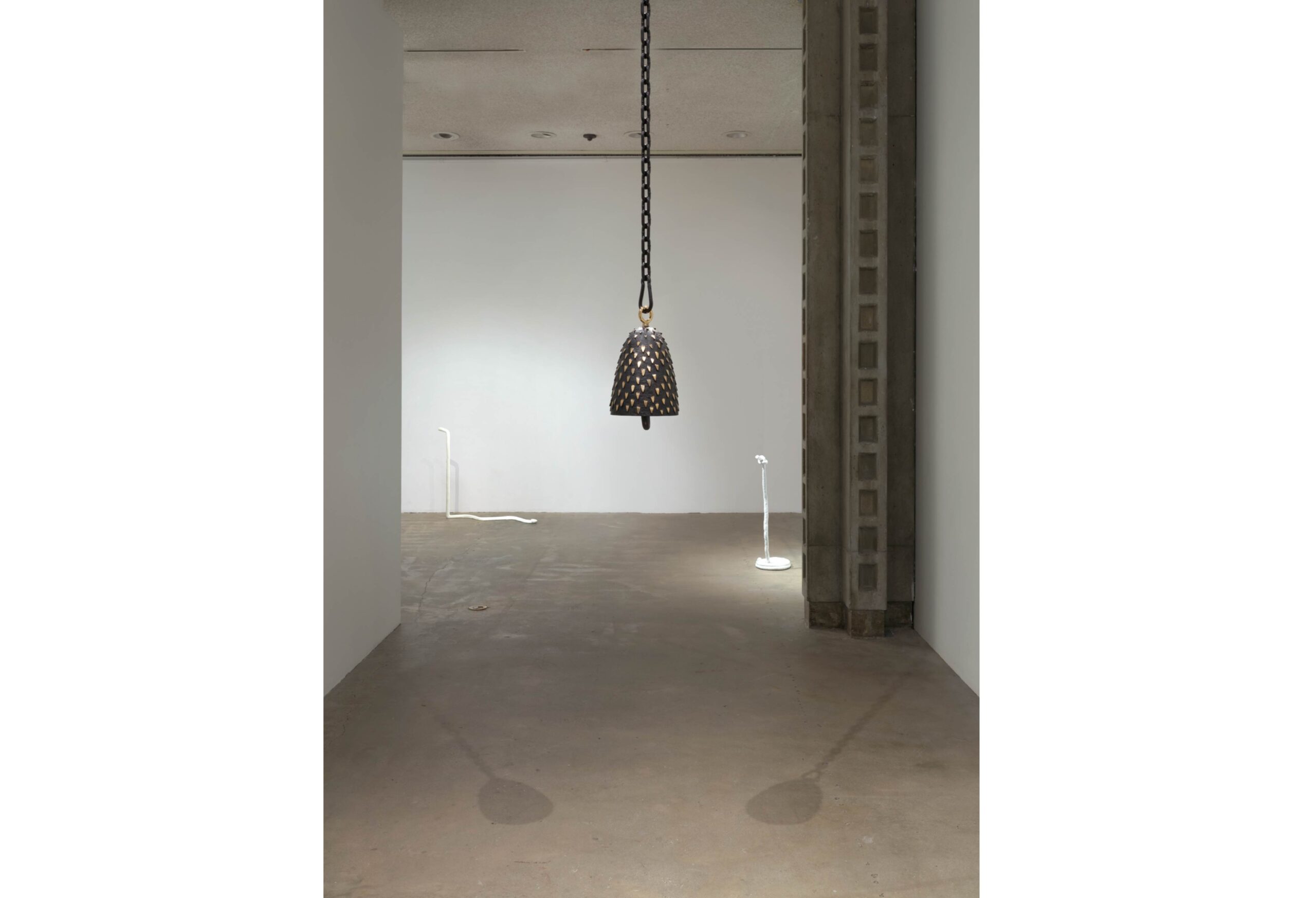 Installation view of Heavy Metal, Courtesy of the Los Angeles Municipal Art Gallery, photo by Robert Wedemeyer