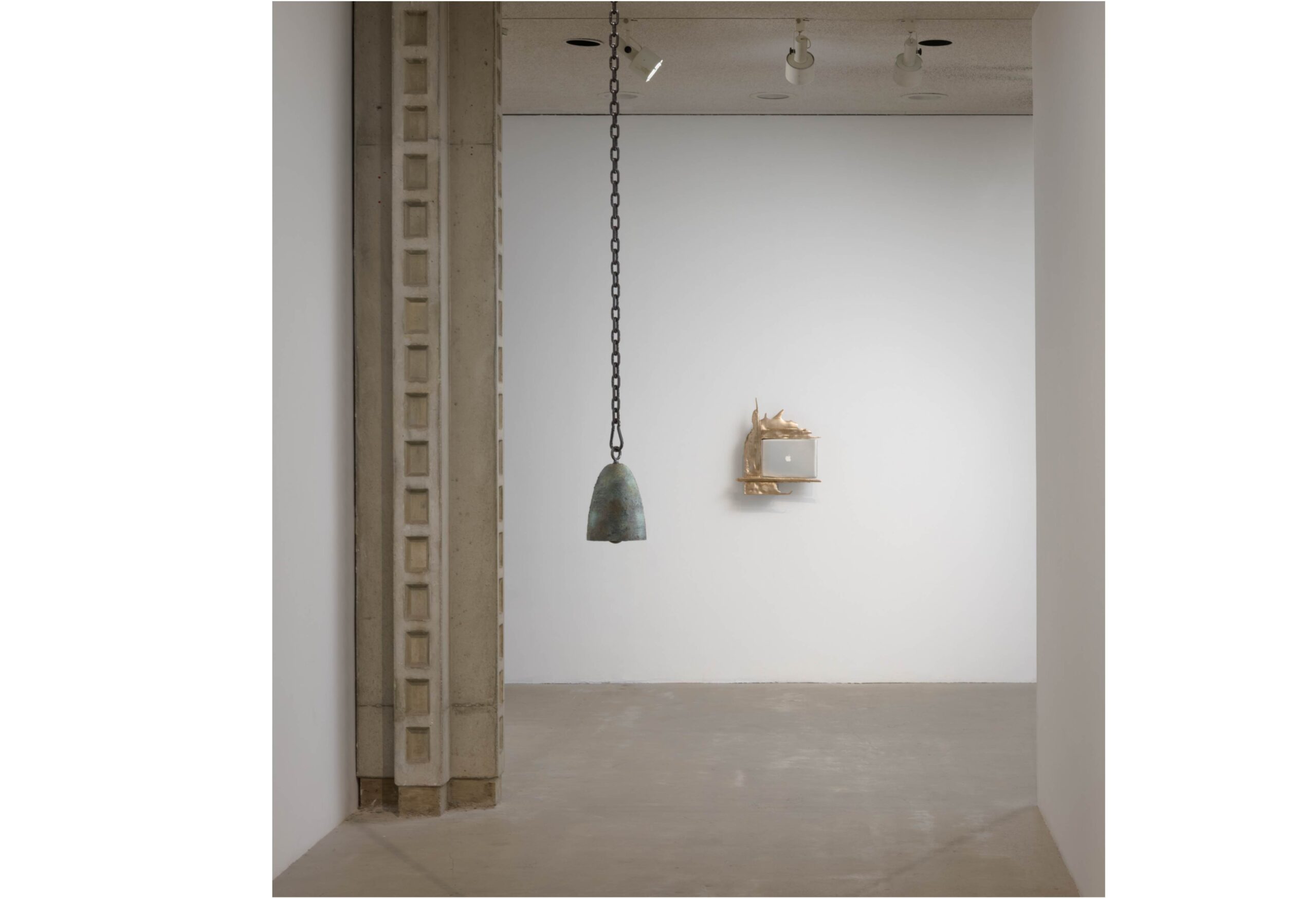 Installation view of Heavy Metal, Courtesy of the Los Angeles Municipal Art Gallery, photo by Robert Wedemeyer