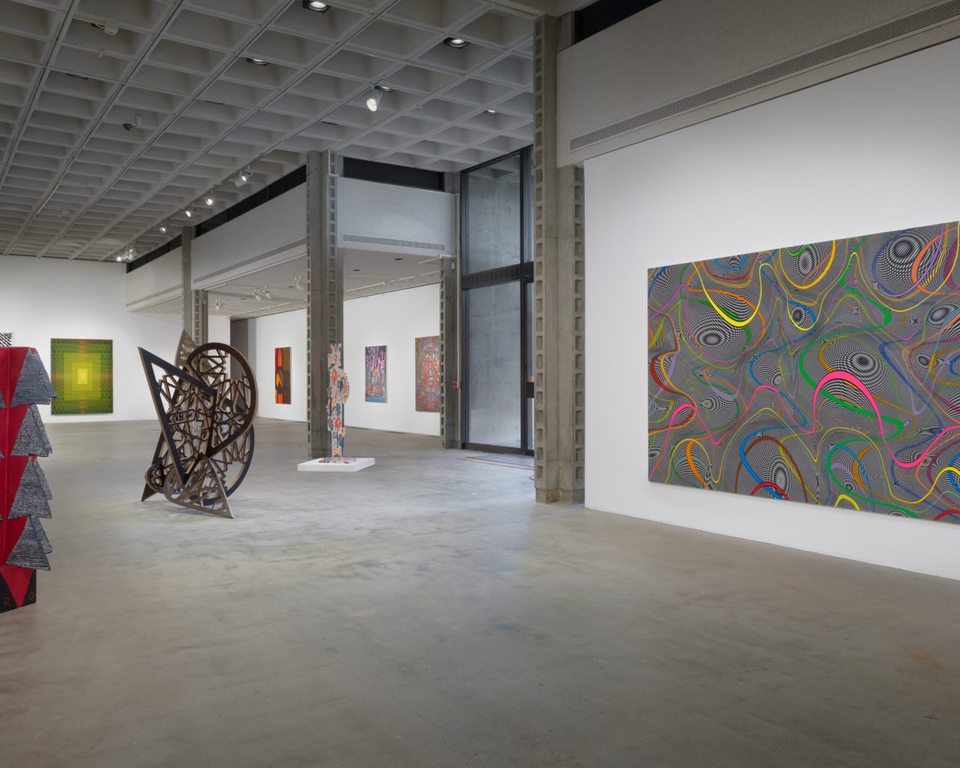 Installation view of Step and Repeat, 2025.